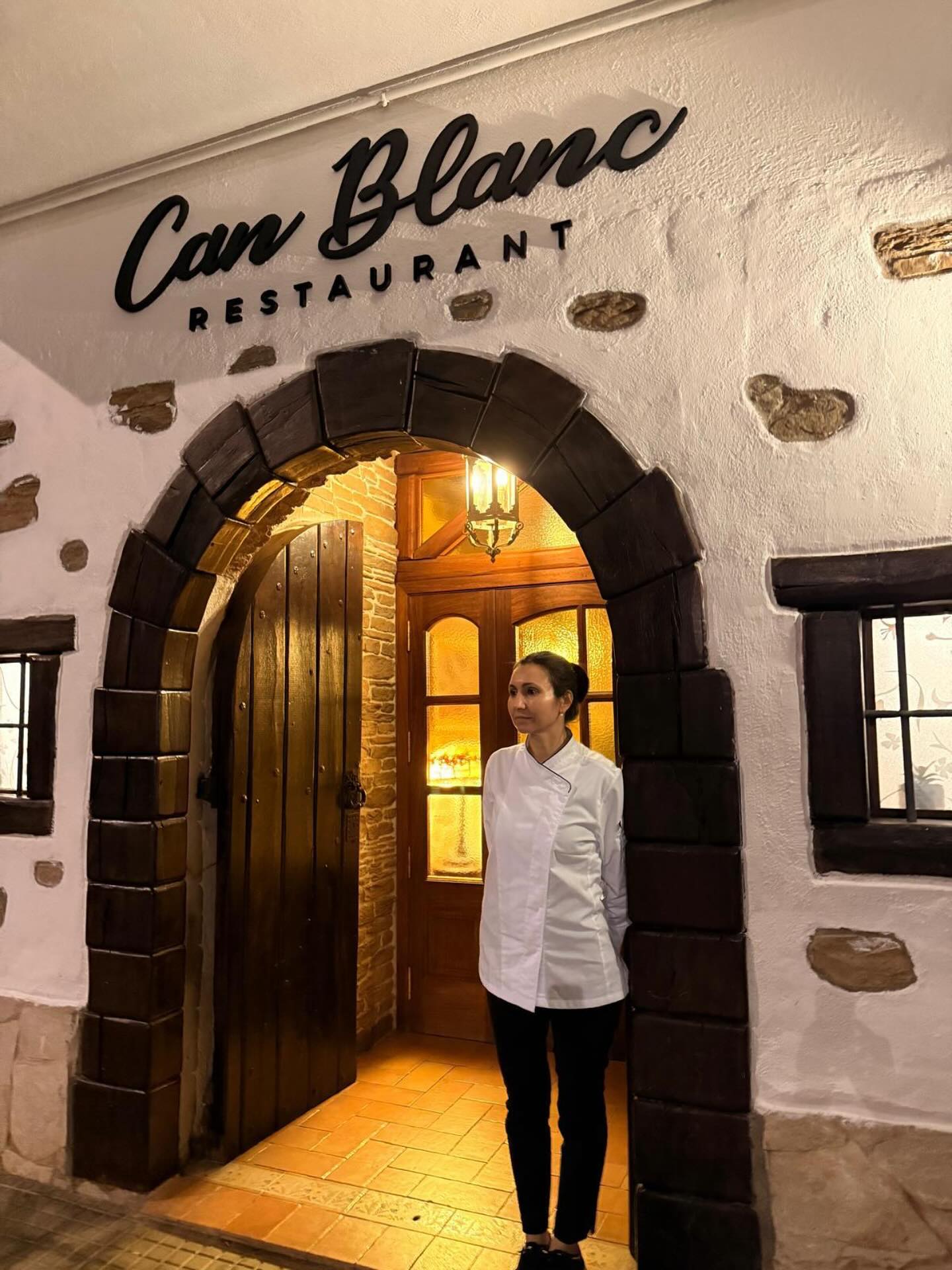 Fachada del Restaurant Can Blanc